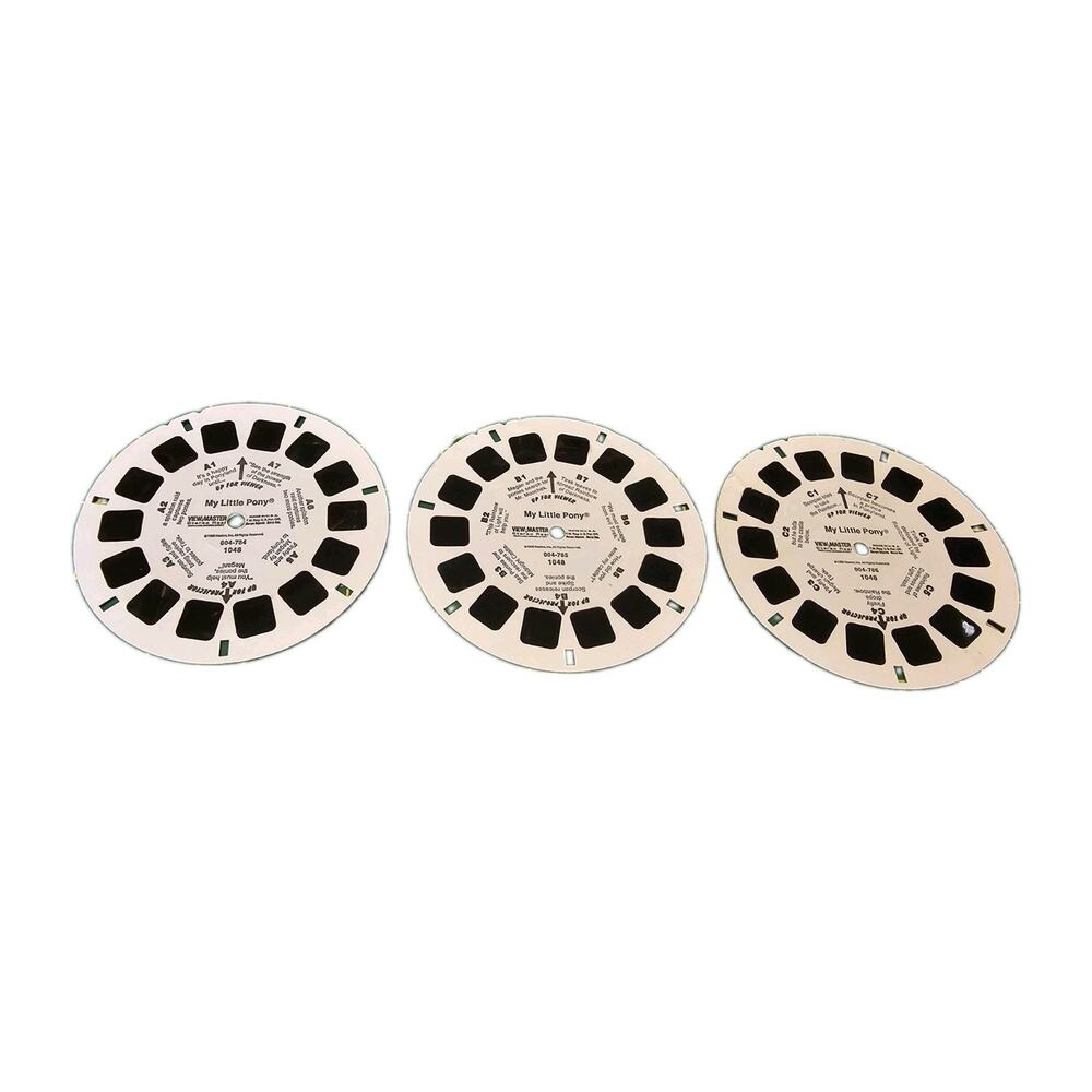 View-Master 1985 MY LITTLE PONY - 3 Reel Set - 1048 A,B,C